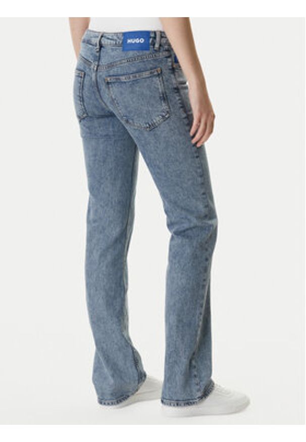 Hugo - HUGO Jeansy Gamera 50556538 Niebieski Regular Fit. Kolor: niebieski
