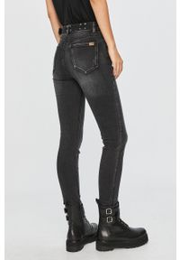 Desigual - Jeansy Luci. Stan: podwyższony. Kolor: czarny. Materiał: jeans #2