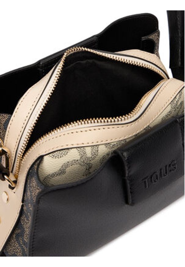 Tous - TOUS Torebka Kaos Icon 2002355451 Czarny. Kolor: czarny. Materiał: skórzane