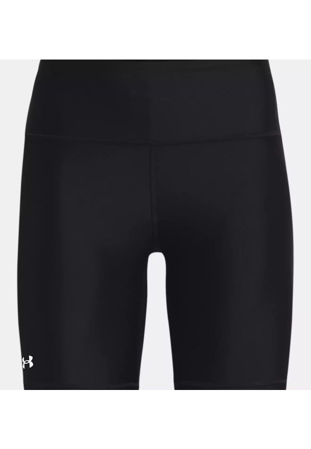 Under Armour - Spodenki treningowe damskie UNDER ARMOUR ARMOUR BIKE SHORT. Kolor: czarny. Sport: turystyka piesza
