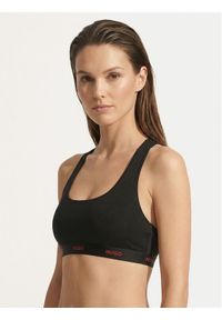 Hugo - HUGO Biustonosz top 50557092 Czarny. Kolor: czarny. Materiał: bawełna #1