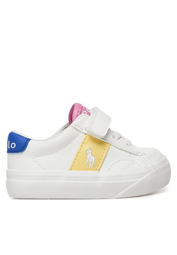Sneakersy Polo Ralph Lauren. Kolor: biały
