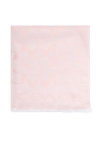 Coach Szal 29CB690 Różowy jasny. Kolor: różowy. Materiał: jedwab #2