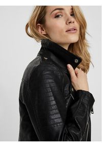 Vero Moda Kurtka z imitacji skóry Kerri 10228728 Czarny Regular Fit. Kolor: czarny. Materiał: skóra #8
