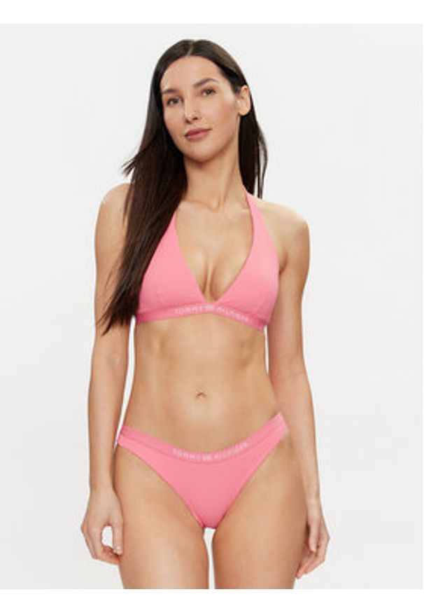 TOMMY HILFIGER - Tommy Hilfiger Dół od bikini UW0UW05315 Różowy. Kolor: różowy. Materiał: syntetyk