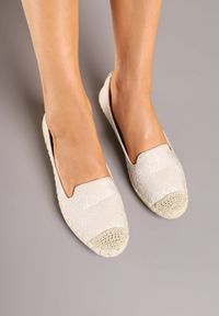 Born2be - Beżowe Espadryle w Kwiaty z Plecionką Raloria. Okazja: na co dzień. Kolor: beżowy. Wzór: kwiaty. Sezon: lato. Styl: boho, elegancki, casual #3