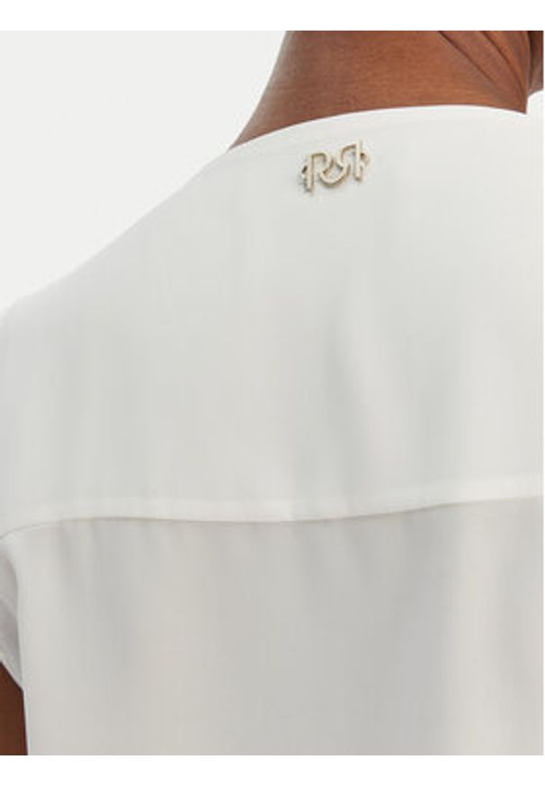 Rinascimento Bluzka CFC0128622003 Biały Regular Fit. Kolor: biały. Materiał: syntetyk