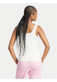 Adidas - adidas Top All SZN Luxe JJ2337 Biały Slim Fit. Kolor: biały. Materiał: bawełna #6