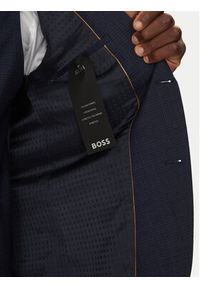 BOSS Garnitur Jeckson 50540768 Granatowy Regular Fit. Kolor: niebieski. Materiał: wełna #2