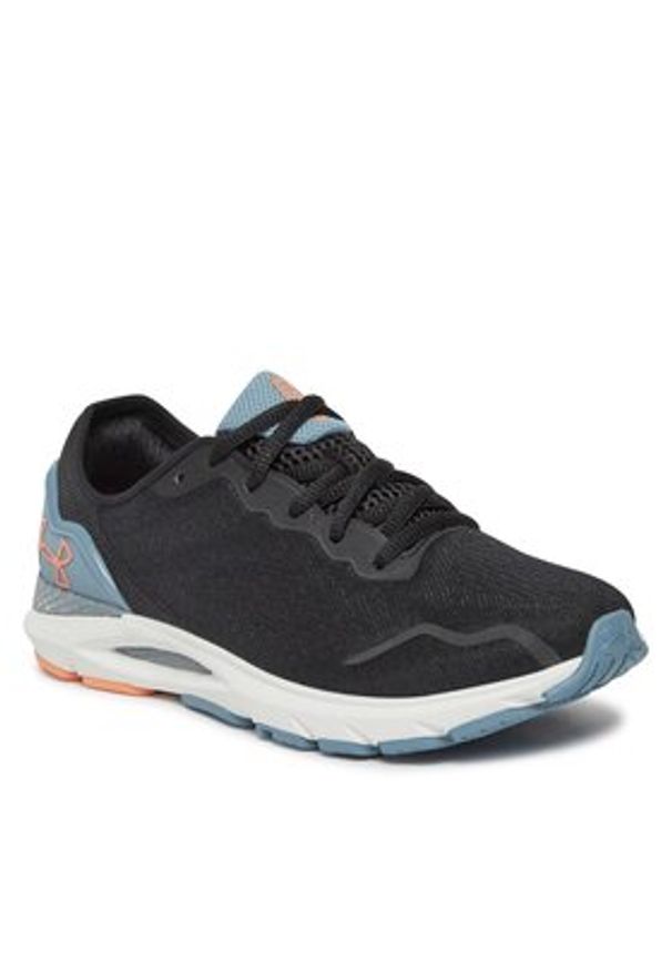 Under Armour Buty do biegania Ua W Hovr Sonic 6 3026128-004 Czarny. Kolor: czarny. Materiał: materiał