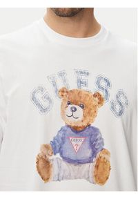 Guess T-Shirt M6YI75K5409 Biały Regular Fit. Kolor: biały. Materiał: bawełna #4