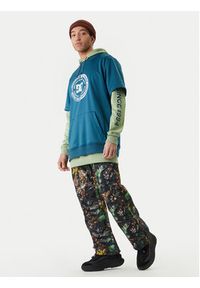 DC Shoes Bluza Dryden ADYFT03440 Zielony Regular Fit. Kolor: zielony. Materiał: syntetyk #3