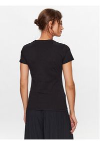 Liu Jo T-Shirt MF3248 JS923 Czarny Regular Fit. Kolor: czarny. Materiał: bawełna #5