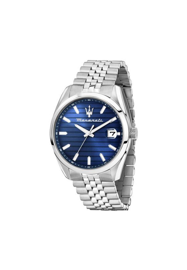 Maserati Zegarek Attrazione R8853151028 Srebrny. Kolor: srebrny