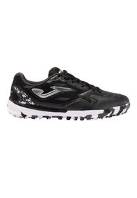 Buty piłkarskie męskie Joma Ligw2401tf. Kolor: biały, czarny, wielokolorowy. Materiał: materiał, syntetyk. Szerokość cholewki: normalna. Sport: piłka nożna