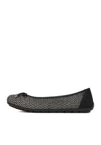 Rieker Baleriny CEO-43850-00 Czarny. Kolor: czarny. Materiał: materiał #7