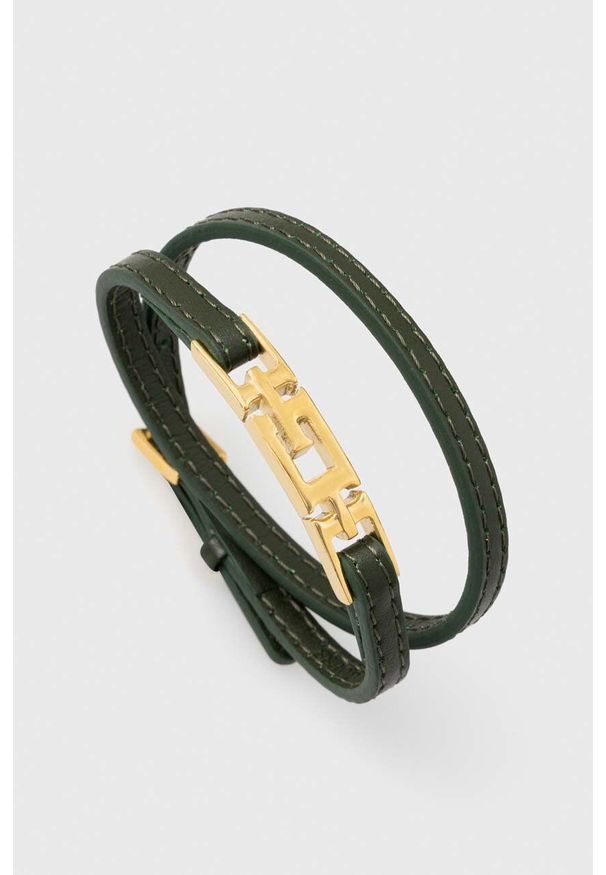 Guess bransoletka skórzana damska. Kolor: zielony