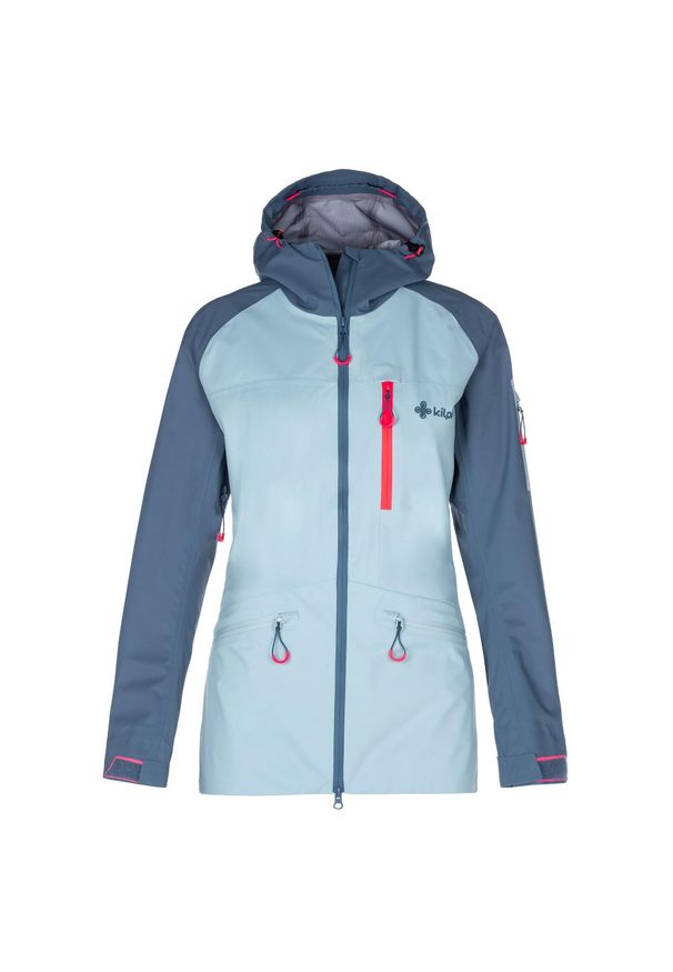 Damska kurtka outdooroowa Kilpi NALAU-W. Kolor: niebieski. Sport: turystyka piesza
