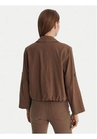 Marella Koszula Palchi 2613041015 Brązowy Regular Fit. Kolor: brązowy. Materiał: wiskoza #3