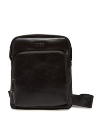 Guess Saszetka HMBOCA P5323 Czarny. Kolor: czarny. Materiał: skóra