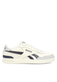 Reebok Sneakersy Court Advance 100033756 Écru. Materiał: skóra