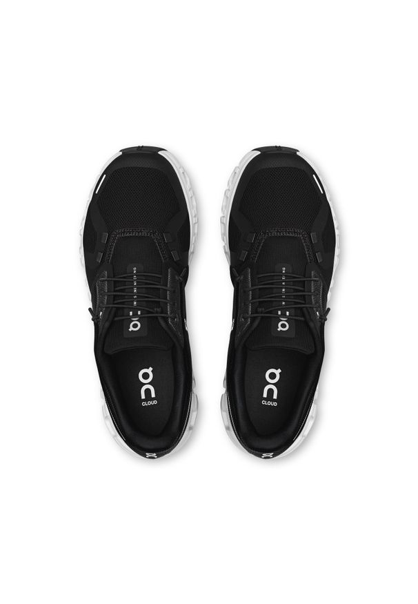On - ON Cloud 6 W Black | White Sneakersy damskie. Kolor: czarny