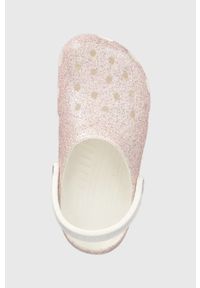 Crocs klapki kolor różowy. Nosek buta: okrągły. Kolor: różowy. Materiał: guma #5