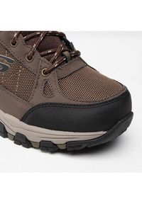 skechers - Skechers Trapery Melano 204477/CHOC Brązowy. Kolor: brązowy. Materiał: materiał #3
