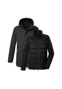 Kombinezon parka i puchówka Killtec KOW 94. Kolor: czarny. Materiał: puch. Sezon: jesień #1