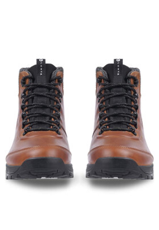 LUHTA - Luhta Trapery Rohkea 78500 400 L Brązowy. Kolor: brązowy. Materiał: skóra