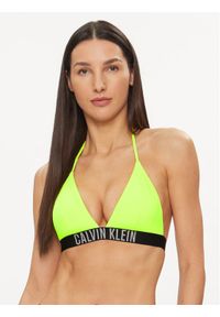 Calvin Klein Swimwear Góra od bikini KW0KW02506 Zielony. Kolor: zielony. Materiał: syntetyk #1