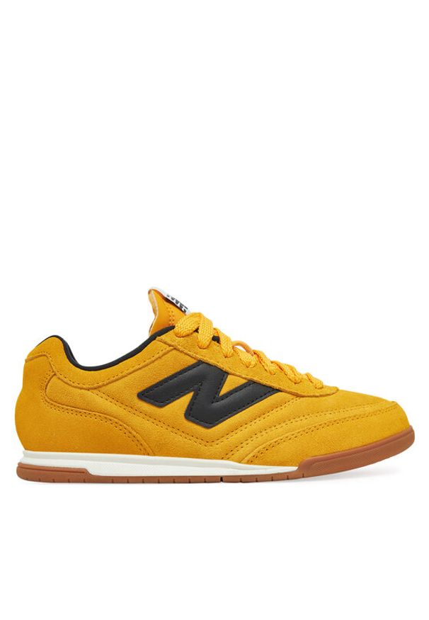 New Balance Sneakersy URC42BC Żółty. Kolor: żółty. Materiał: zamsz, skóra