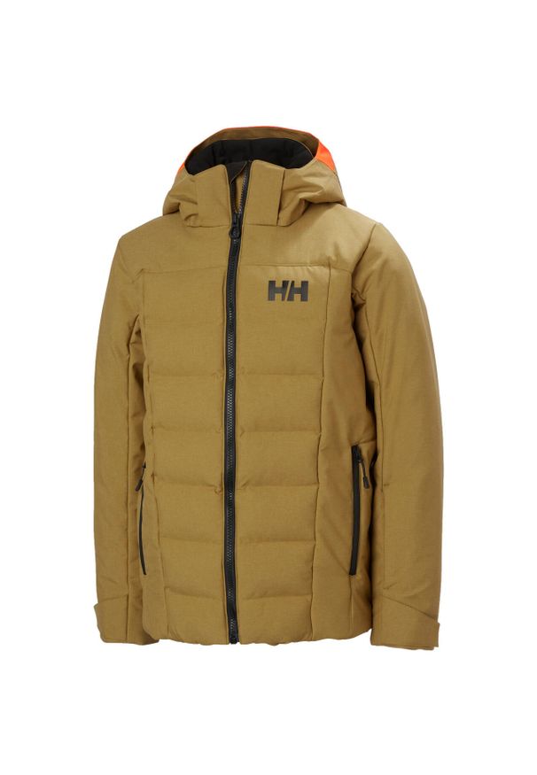 Dziecięca kurtka narciarska Helly Hansen Venture. Kolor: brązowy. Sezon: zima. Sport: narciarstwo