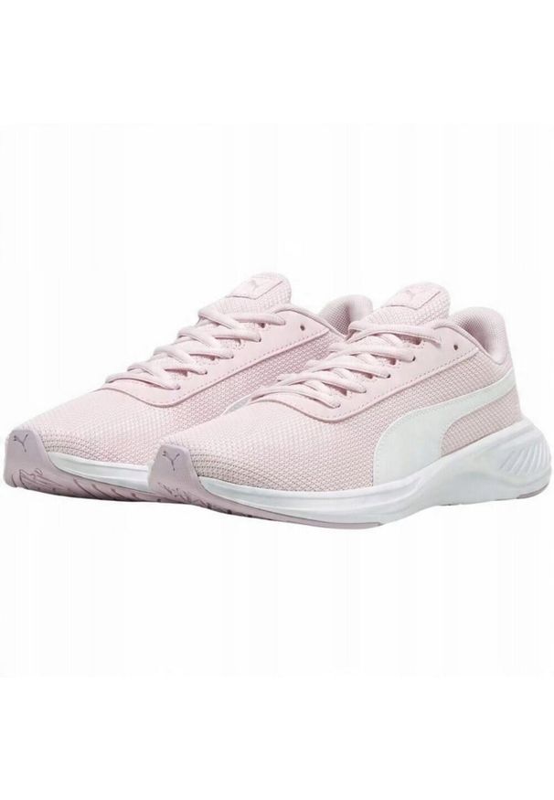 Puma - Damskie Buty Do Biegania Night Runner V2. Kolor: różowy, wielokolorowy, biały. Sezon: zima