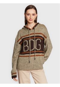 BDG Urban Outfitters Sweter 75438135 Beżowy Regular Fit. Kolor: beżowy. Materiał: syntetyk