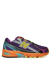 New Balance Sneakersy U740MC2 Fioletowy. Kolor: fioletowy. Materiał: skóra