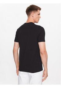 Karl Lagerfeld - KARL LAGERFELD T-Shirt 755402 533221 Czarny Regular Fit. Typ kołnierza: dekolt w karo. Kolor: czarny. Materiał: bawełna #4