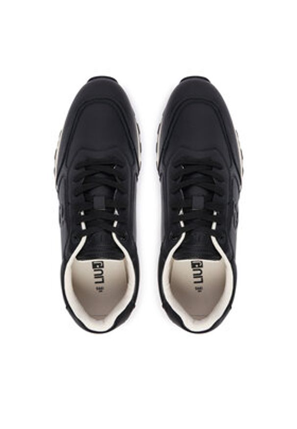 Liu Jo Sneakersy Running 01 7G5025 P0102 Czarny. Kolor: czarny. Materiał: skóra. Sport: bieganie