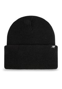 New Balance Czapka LAH43010BK Czarny. Kolor: czarny. Materiał: materiał #1