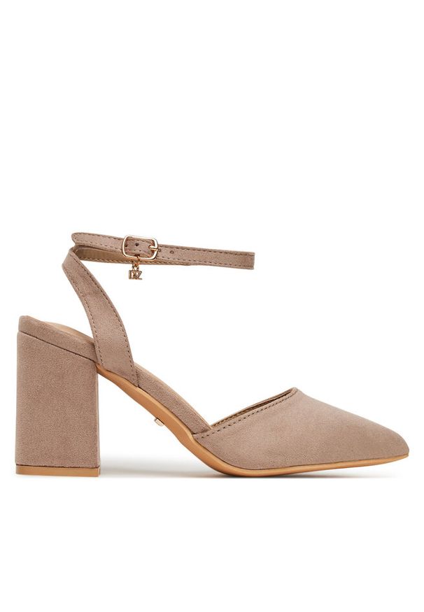 Czółenka DeeZee. Kolor: beżowy