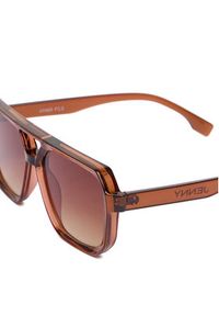 Jenny - JENNY Okulary przeciwsłoneczne 4WF-018-SS25 Brązowy. Kolor: brązowy