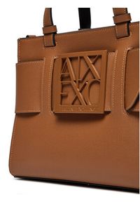 Armani Exchange Torebka 942690 0A874 19755 Brązowy. Kolor: brązowy. Materiał: skórzane