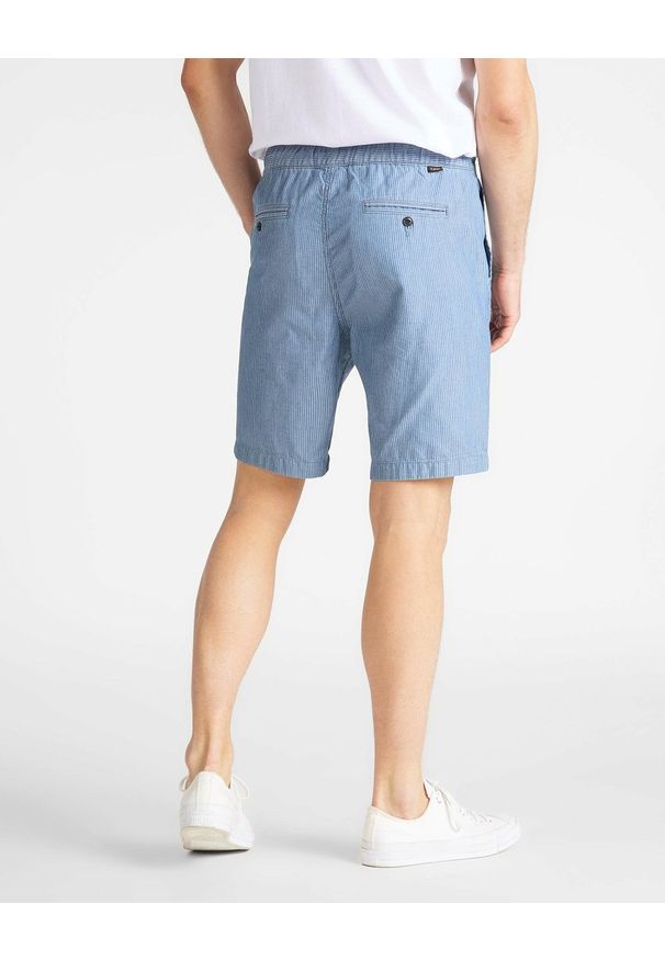 Lee - MĘSKIE SZORTY LEE DRAWSTRING SHORT WASHED STRIPE L7UKREV
