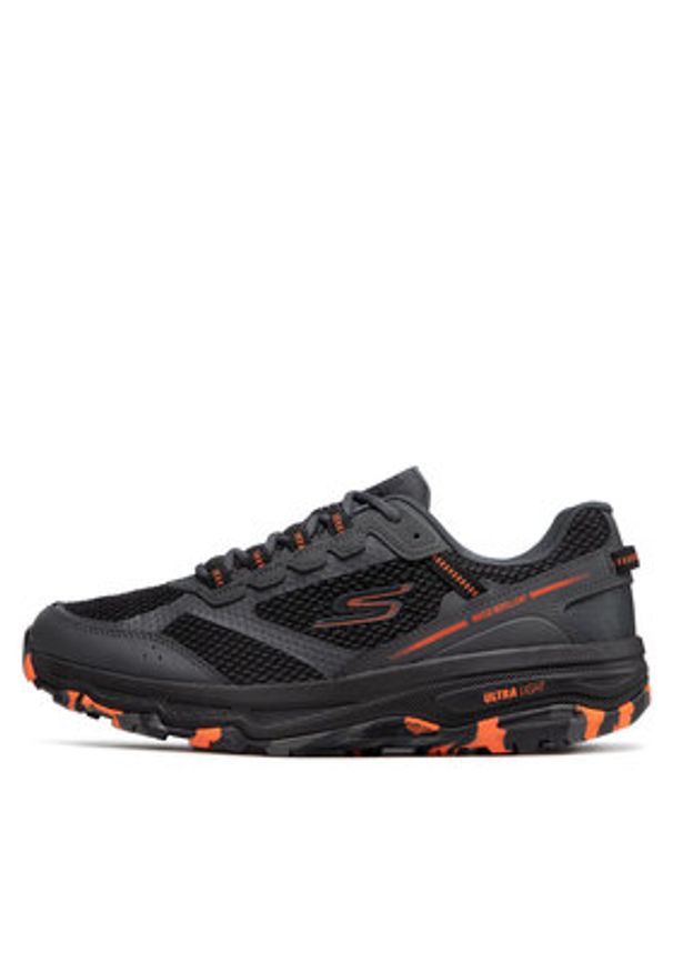 skechers - Skechers Buty do biegania Marble Rock 220112/CCOR Szary. Kolor: szary. Materiał: materiał