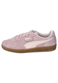 Buty damskie sportowe sneakersy Puma PALERMO HAIRY. Kolor: różowy, brązowy, wielokolorowy. Sport: turystyka piesza