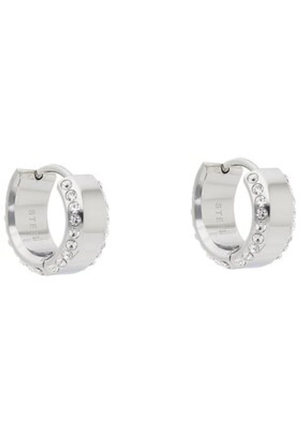 Guess Kolczyki Just Guess JUBE03 112JW Srebrne rodowanie. Materiał: srebrne. Kolor: srebrny