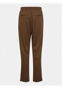 Fransa Spodnie materiałowe 20610972 Brązowy Regular Fit. Kolor: brązowy. Materiał: wiskoza #8