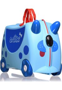 Trunki Niebieski Pies TRU-0063. Kolor: niebieski. Materiał: guma. Styl: młodzieżowy, wakacyjny