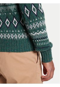 United Colors of Benetton - United Colors Of Benetton Sweter 1137K107V Zielony Regular Fit. Kolor: zielony. Materiał: wełna #3