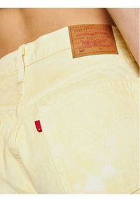 Levi's® Szorty jeansowe 501® Original 56327-0197 Żółty Regular Fit. Kolor: żółty. Materiał: jeans, bawełna #2
